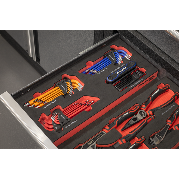 Sealey TBT62 ⏐ Premier Master Key Set with Tool Tray 43pc