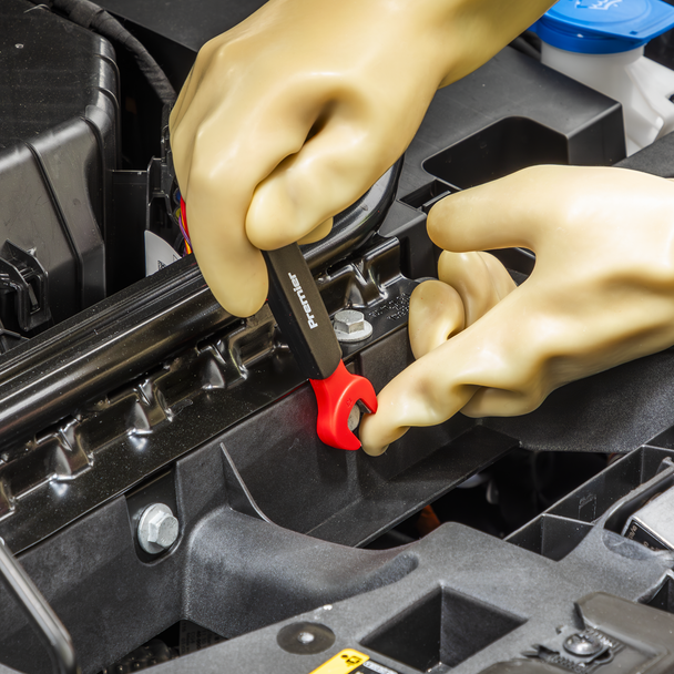 Sealey TBTE03 ⏐ Premier Insulated Open-End Spanner Set with Tool Tray 7pc - VDE Approved