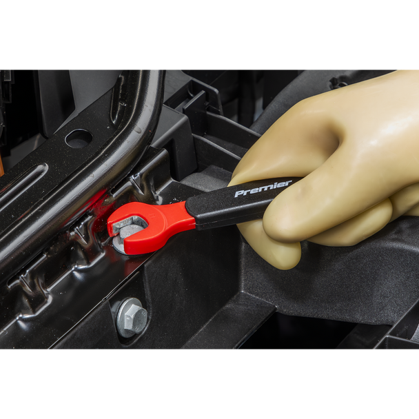 Sealey TBTE03 ⏐ Premier Insulated Open-End Spanner Set with Tool Tray 7pc - VDE Approved