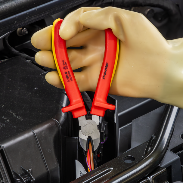 Sealey TBTE07 ⏐ Premier Insulated Pliers Set with Tool Tray 4pc - VDE Approved