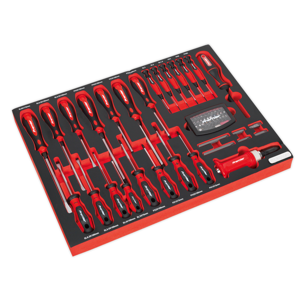 Sealey TBTPCOMBO6 ⏐ Superline PRO Tool Chest Combination 14 Drawer with 446pc Tool Kit - Grey