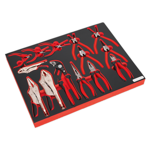 Sealey TBTPCOMBO5 ⏐ Superline PRO Tool Chest Combination 14 Drawer with 446pc Tool Kit - Blue