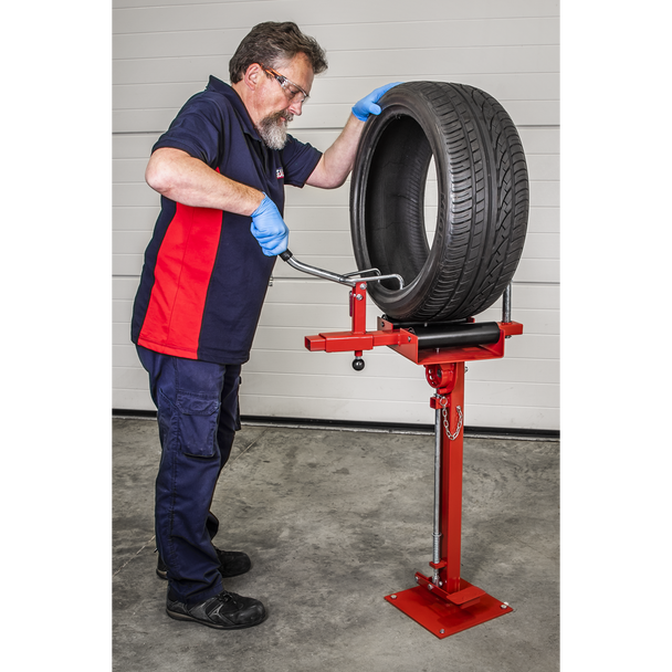Sealey TC970 ⏐ Manual Tyre Spreader with Stand