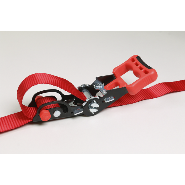 Sealey TD1202SR ⏐ Slide Ratchet Strap Polyester Webbing with S-Hooks 32mm x 3m 1200kg Breaking Strength