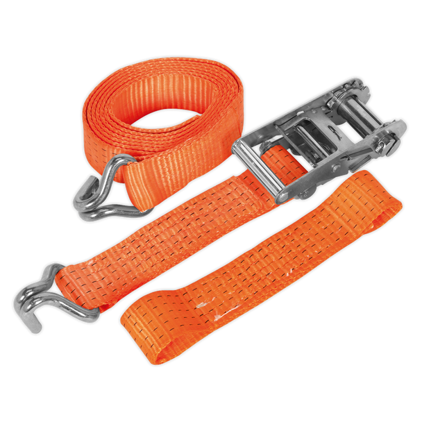 Sealey TDRWA ⏐ Alloy Wheel Car Transporter Ratchet Strap 50mm x 3m 5000kg Breaking Strength