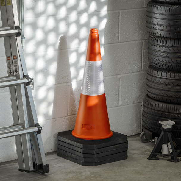 Sealey TFC05 ⏐ Traffic Cone 75cm - Pack of 5