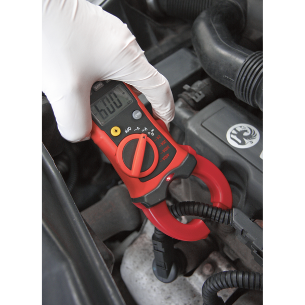 Sealey TM105 ⏐ 6-Function Professional Auto-Ranging Digital Clamp Meter NCVD