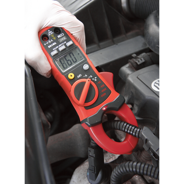 Sealey TM105 ⏐ 6-Function Professional Auto-Ranging Digital Clamp Meter NCVD