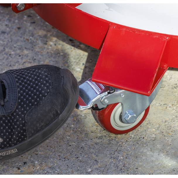 Sealey TP205H ⏐ Drum Dolly with Handle 205L