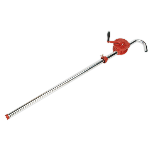 Sealey DT55RCOMBO1 │ Mobile Dispensing Tank with Oil Rotary Pump 55L - Red