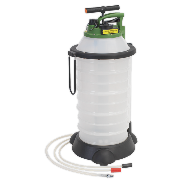 Sealey TP6906 ⏐ Manual Vacuum Oil & Fluid Extractor & Discharge 18L