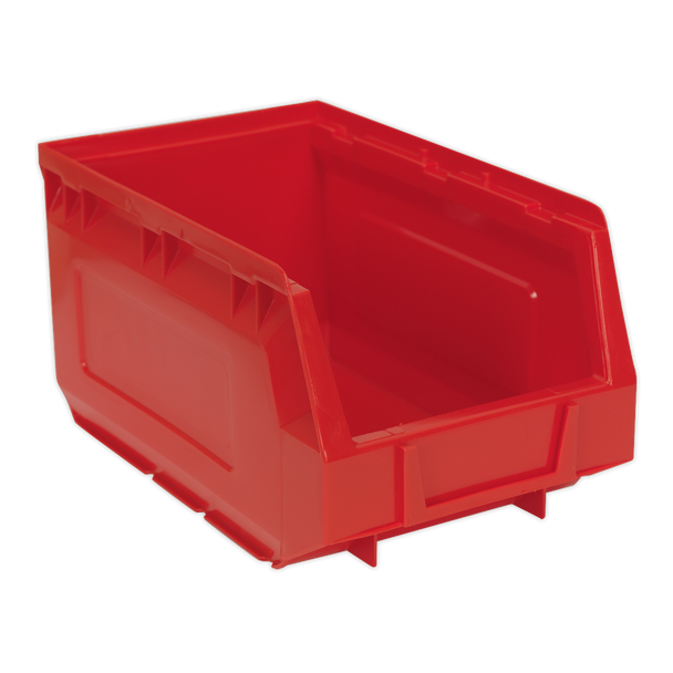 Sealey TPS324R ⏐ Plastic Storage Bin 150 x 240 x 130mm, Red - Pack of 24