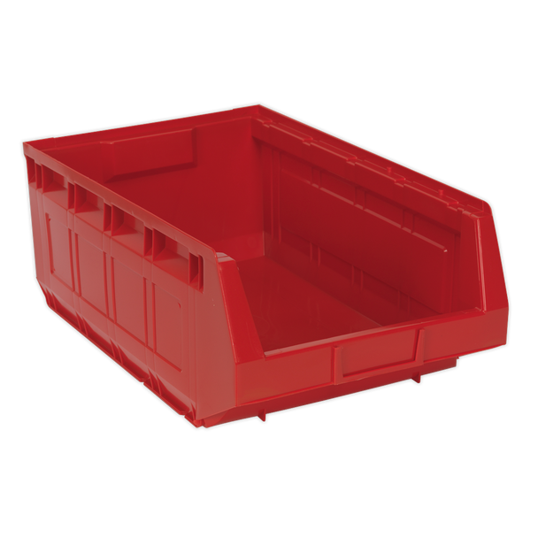 Sealey TPS56R ⏐ Plastic Storage Bin 310 x 500 x 190mm, Red - Pack of 6
