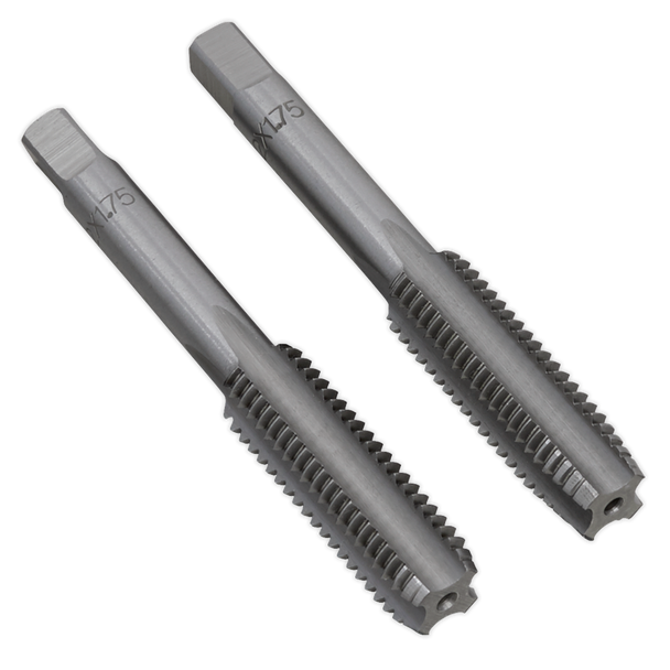 Sealey TSM12 ⏐ Taper & Plug Tap Set M12 x 1.75mm 2pc