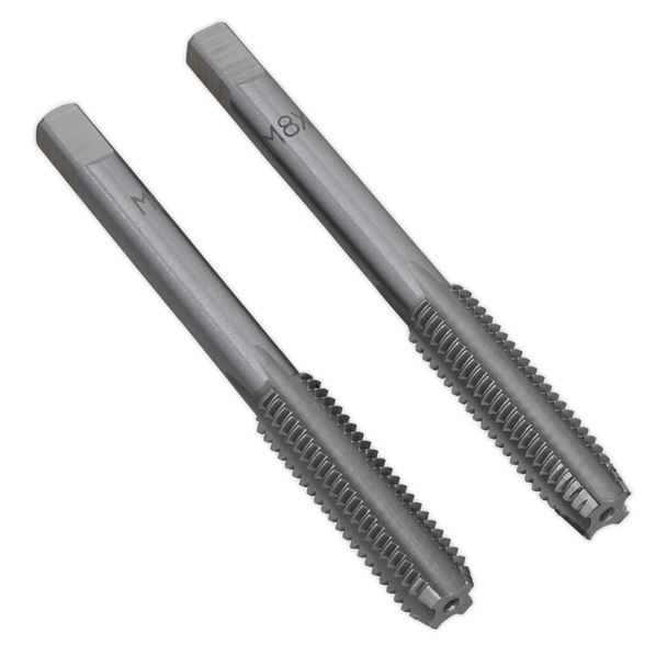 Sealey TSM8 ⏐ Taper & Plug Tap Set M8 x 1.25mm 2pc