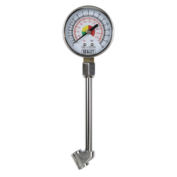 Sealey TSTPG34 ⏐ Twin Connector Tyre Pressure Gauge