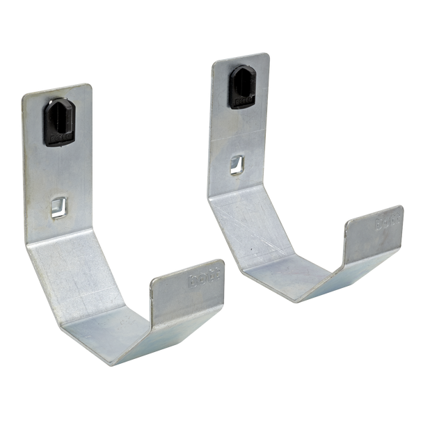 Sealey TTS25 ⏐ Pipe Bracket 100mm - Pack of 2