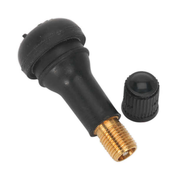 Sealey TV413⏐ Snap-in Tubeless Tyre Valve, Type TR413 - Pack of 100
