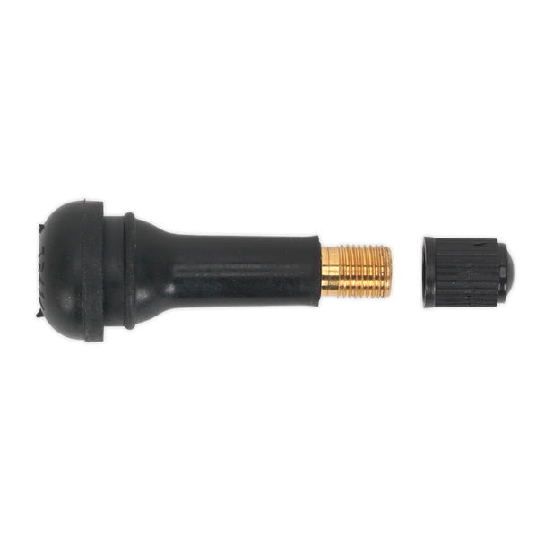 Sealey TV414 ⏐ Snap-in Tubeless Tyre Valve, Type TR414 - Pack of 100