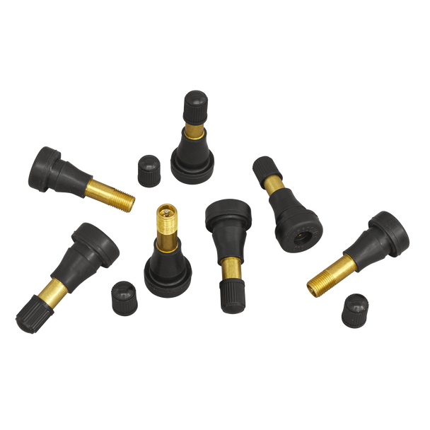 Sealey TVHP1 ⏐ Snap-in Tubeless High Pressure Tyre Valve TR600 - Pack of 50