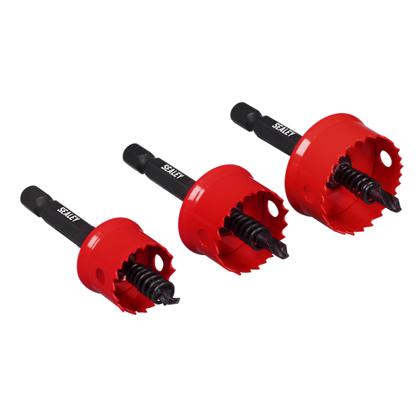 Sealey TWHS3 ⏐ Thin Wall Hole Saw Set 3pc