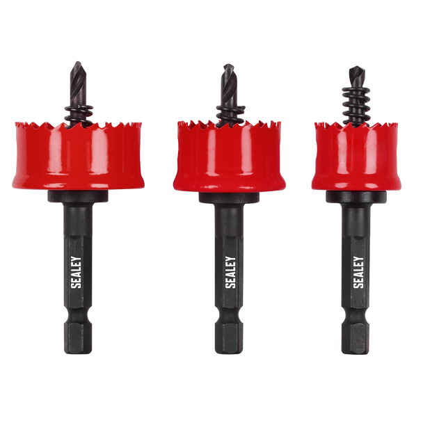 Sealey TWHS3 ⏐ Thin Wall Hole Saw Set 3pc