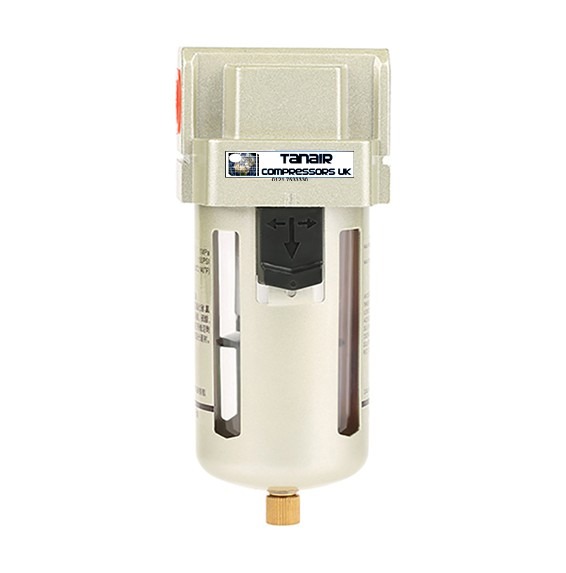 Tanair TAN-AF4000-04 | General Purpose Water Filter 1/2" Bsp with Manual Drain