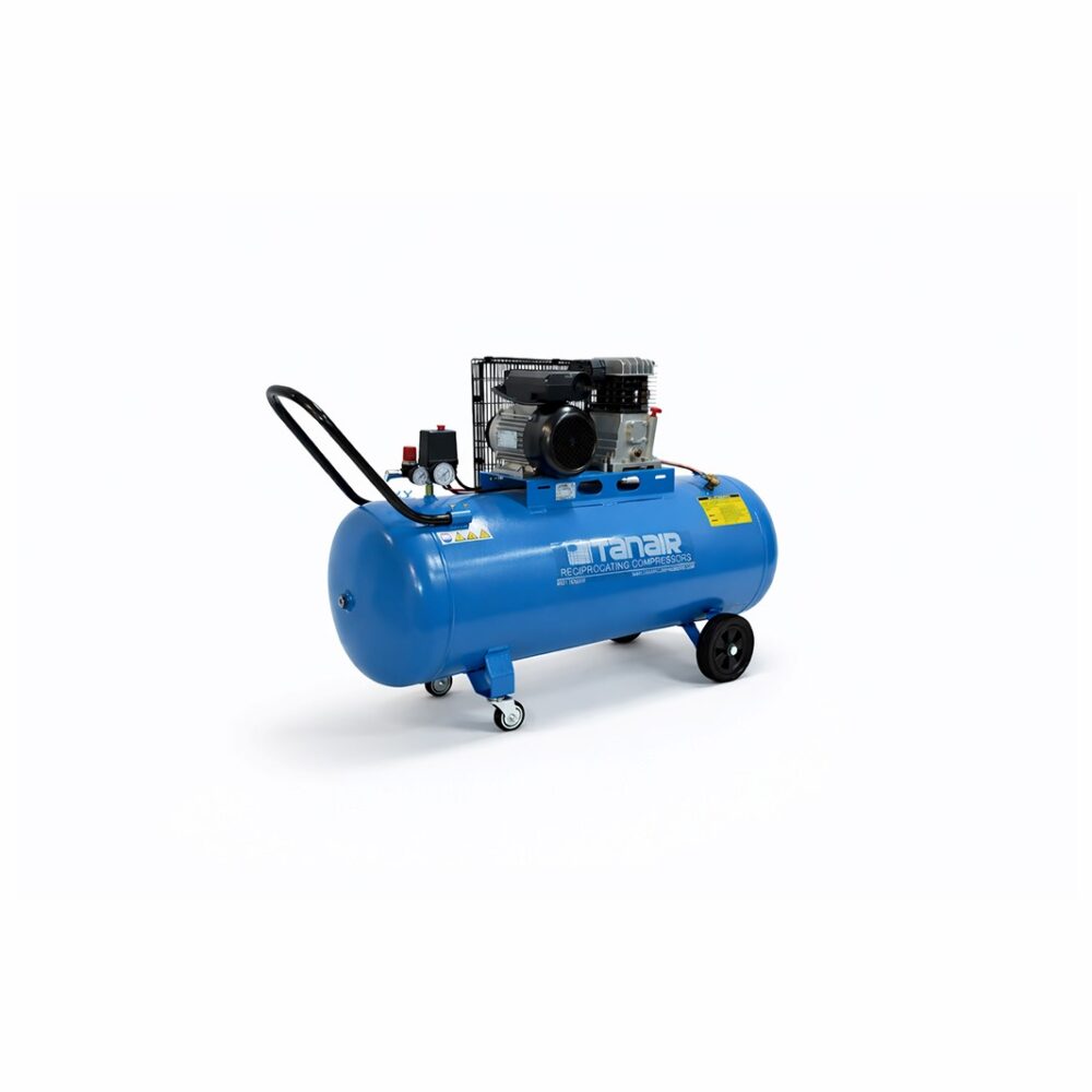 Tanair TAN-PCB 2.2/230/150L (230 Volts) ⏐ 9.2 CFM 10 Bar Piston Compressor with 150 Litre Receiver