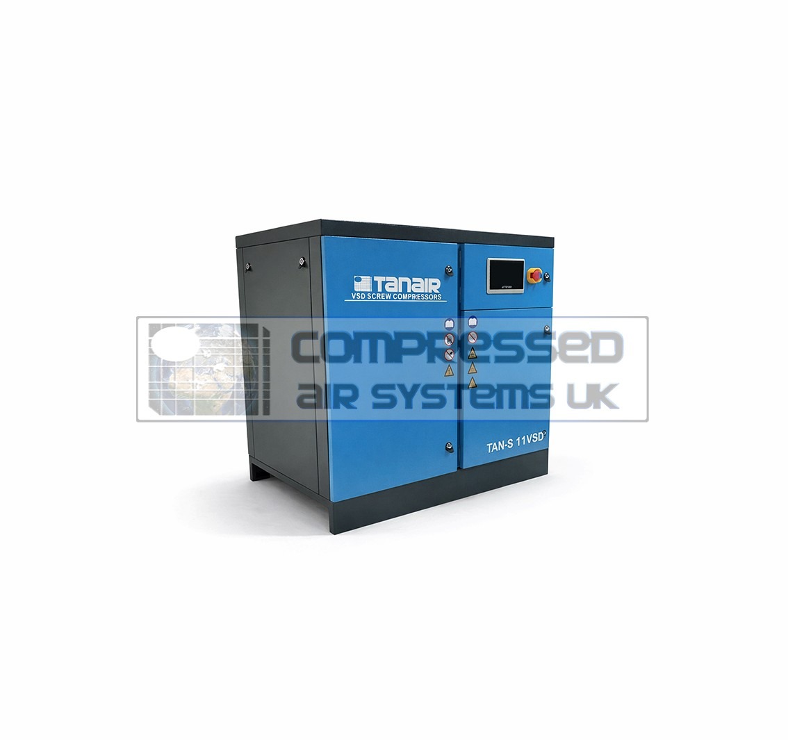 Tanair TAN-S 11VSD (415 Volts) ⏐ 46 CFM Variable Speed Air Compressor