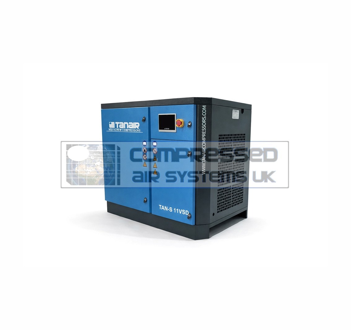 Tanair TAN-S 11VSD (415 Volts) ⏐ 46 CFM Variable Speed Air Compressor