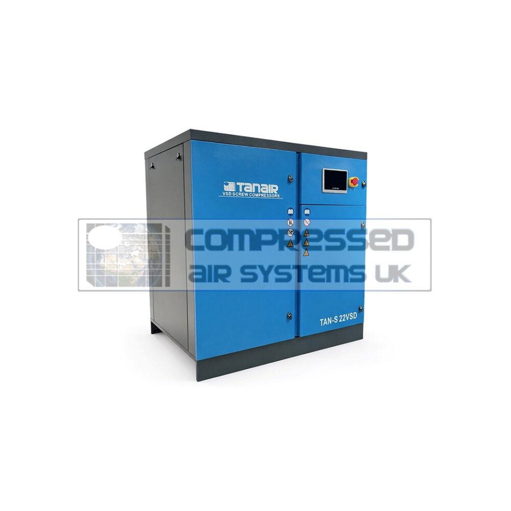 Tanair TAN-S 22VSD (415 Volts) ⏐ 112 CFM Variable Speed Air Compressor