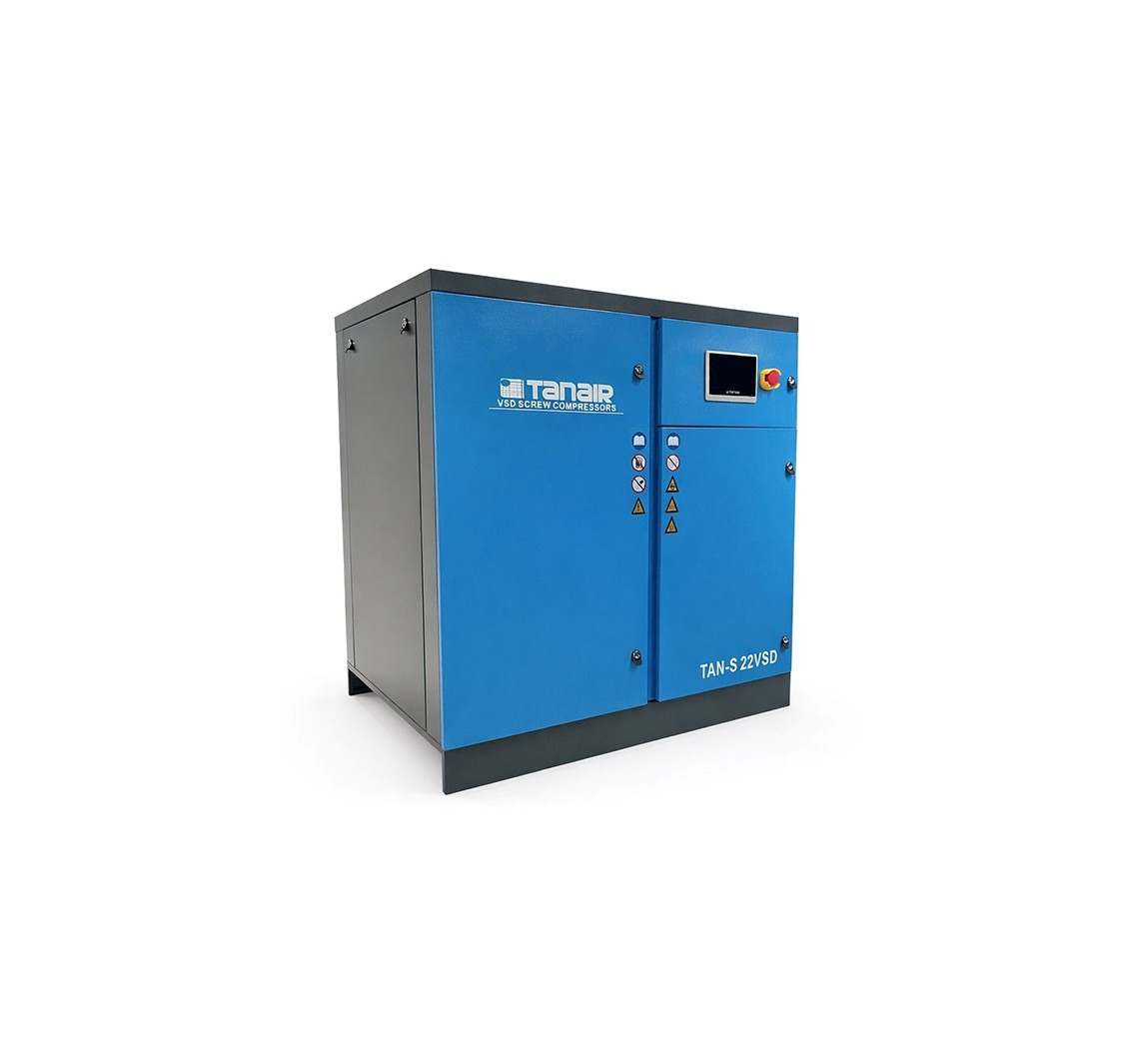 Tanair TAN-S 22VSD (415 Volts) ⏐ 112 CFM Variable Speed Air Compressor