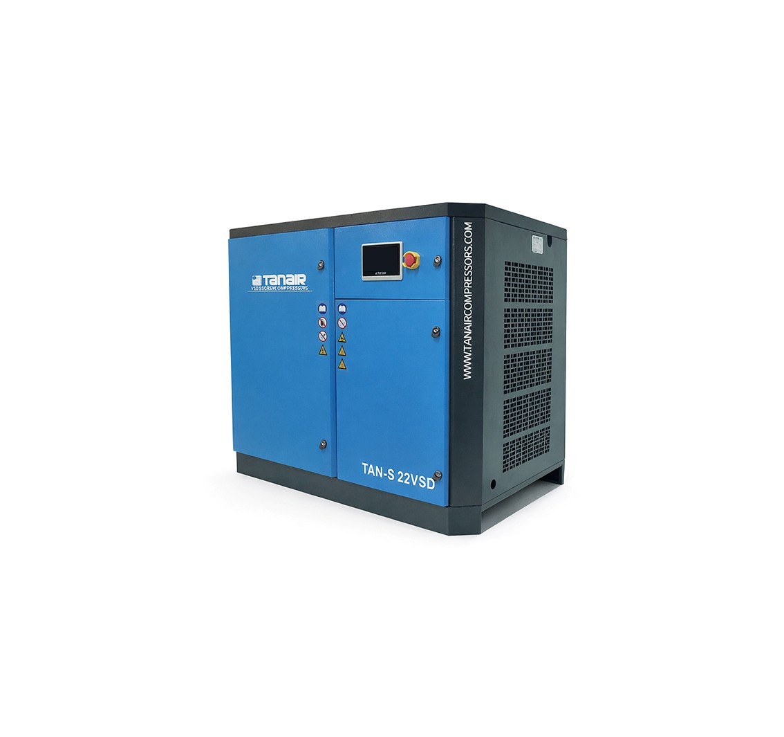 Tanair TAN-S 22VSD (415 Volts) ⏐ 112 CFM Variable Speed Air Compressor