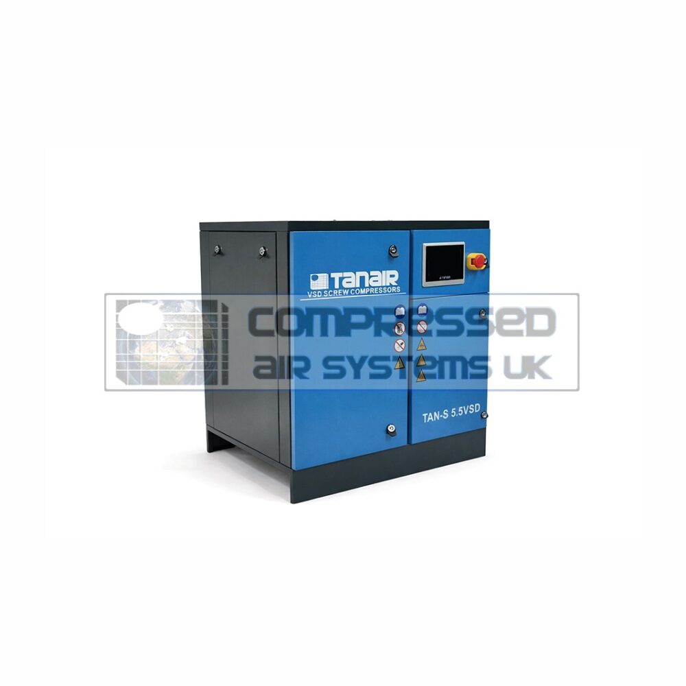 Tanair TAN-S 5.5VSD (415 Volts) ⏐ 19 CFM Variable Speed Air Compressor