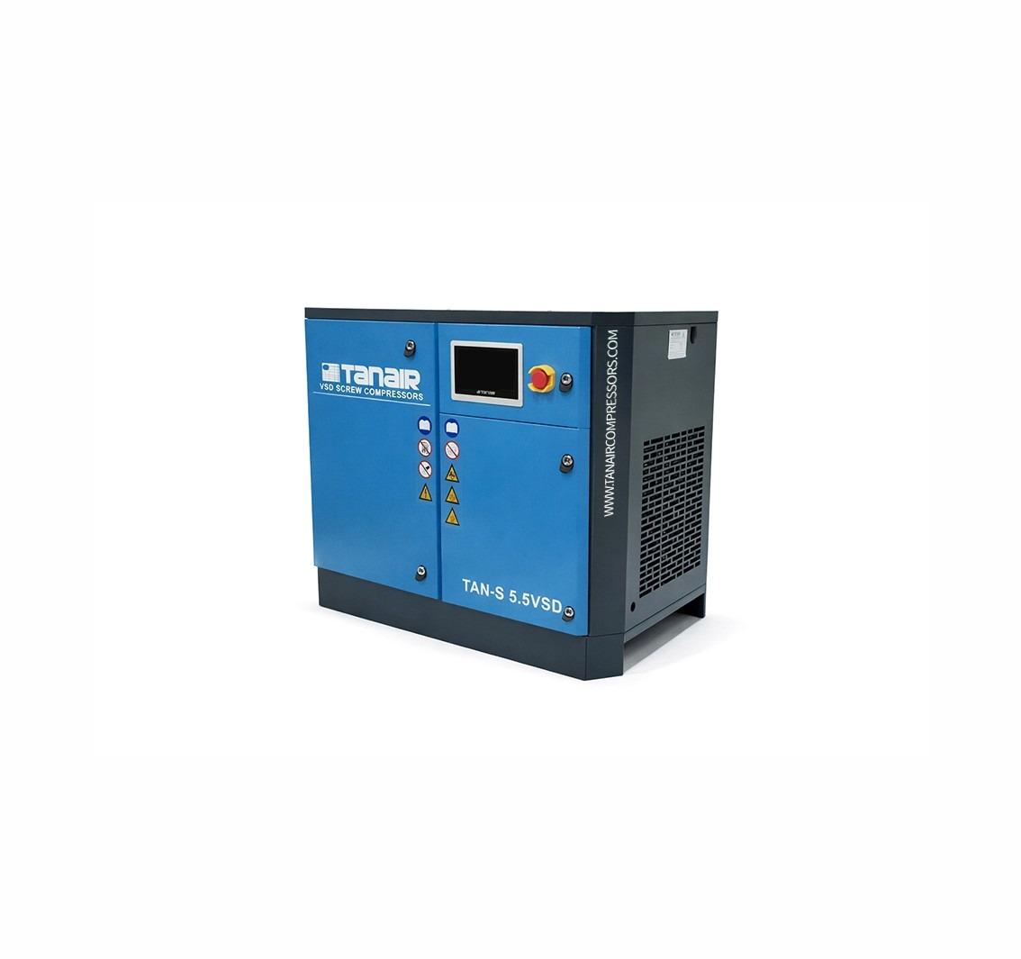 Tanair TAN-S 5.5VSD (415 Volts) ⏐ 19 CFM Variable Speed Air Compressor
