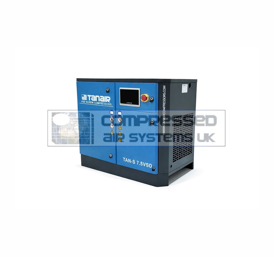 Tanair TAN-S 7.5VSD (415 Volts) ⏐ 32 CFM Variable Speed Air Compressor