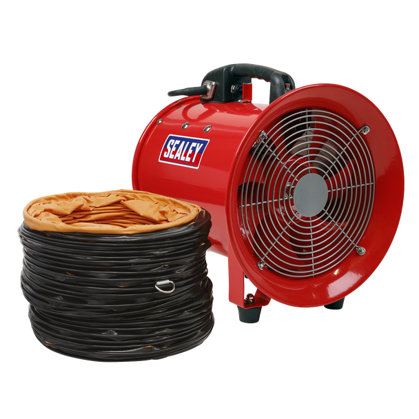 Sealey VEN250 ⏐ Portable Ventilator with 5m Ducting 250mm