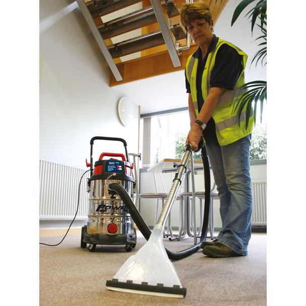 Sealey VMA915 ⏐ Wet & Dry Valet Machine Stainless Drum 30L