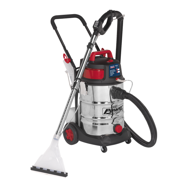 Sealey VMA915 ⏐ Wet & Dry Valet Machine Stainless Drum 30L