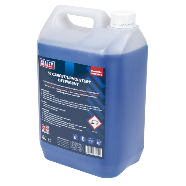 Sealey VMR925S ⏐ Carpet/Upholstery Detergent 5L