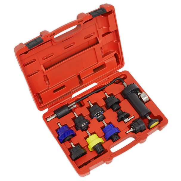 Sealey VS0013 ⏐ Cooling System Pressure Test Kit 10pc
