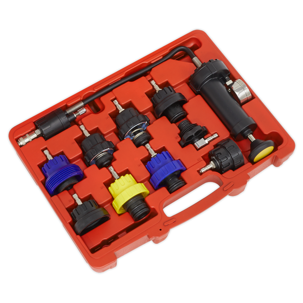 Sealey VS0013 ⏐ Cooling System Pressure Test Kit 10pc