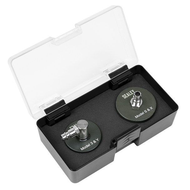 Sealey VS0204T ⏐ Brake Pressure Bleeder Cap Set for Tesla