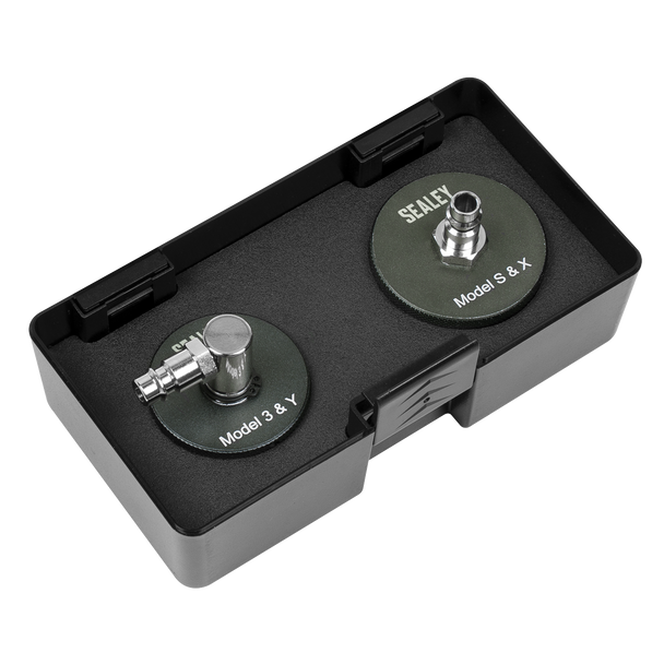 Sealey VS0204T ⏐ Brake Pressure Bleeder Cap Set for Tesla