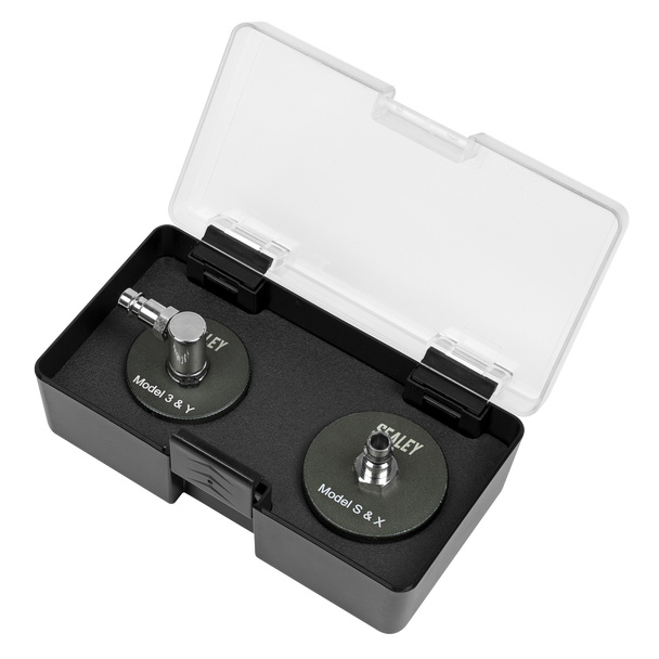 Sealey VS0204T ⏐ Brake Pressure Bleeder Cap Set for Tesla