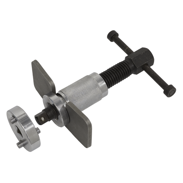 Sealey VS0247 ⏐ Left-Handed Brake Piston Wind-Back Tool with Double Adaptor