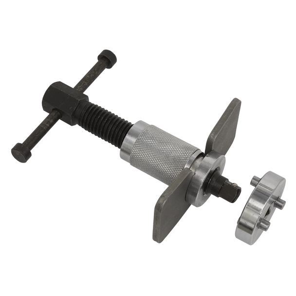 Sealey VS0247 ⏐ Left-Handed Brake Piston Wind-Back Tool with Double Adaptor