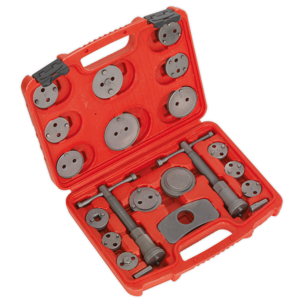 Sealey VS0282 ⏐ Brake Piston Wind-Back Tool Kit 21pc