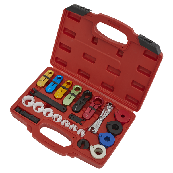 Sealey VS0457 ⏐ Fuel & Air Conditioning Disconnection Tool Kit 21pc
