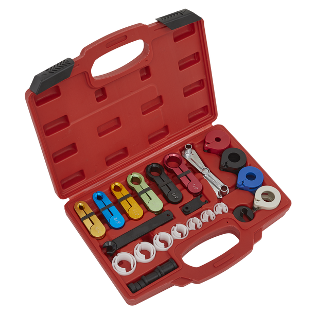 Sealey VS0457 ⏐ Fuel & Air Conditioning Disconnection Tool Kit 21pc